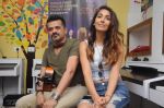 Monica Dogra and Ehsaan Noorani with kids of  Akanksha Foundation at event organised by COLORS Infinity and FSM
